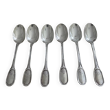 6 Laparra solid silver mocha spoons