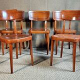 5 Horgen-Glaris bistro chairs from the 60s