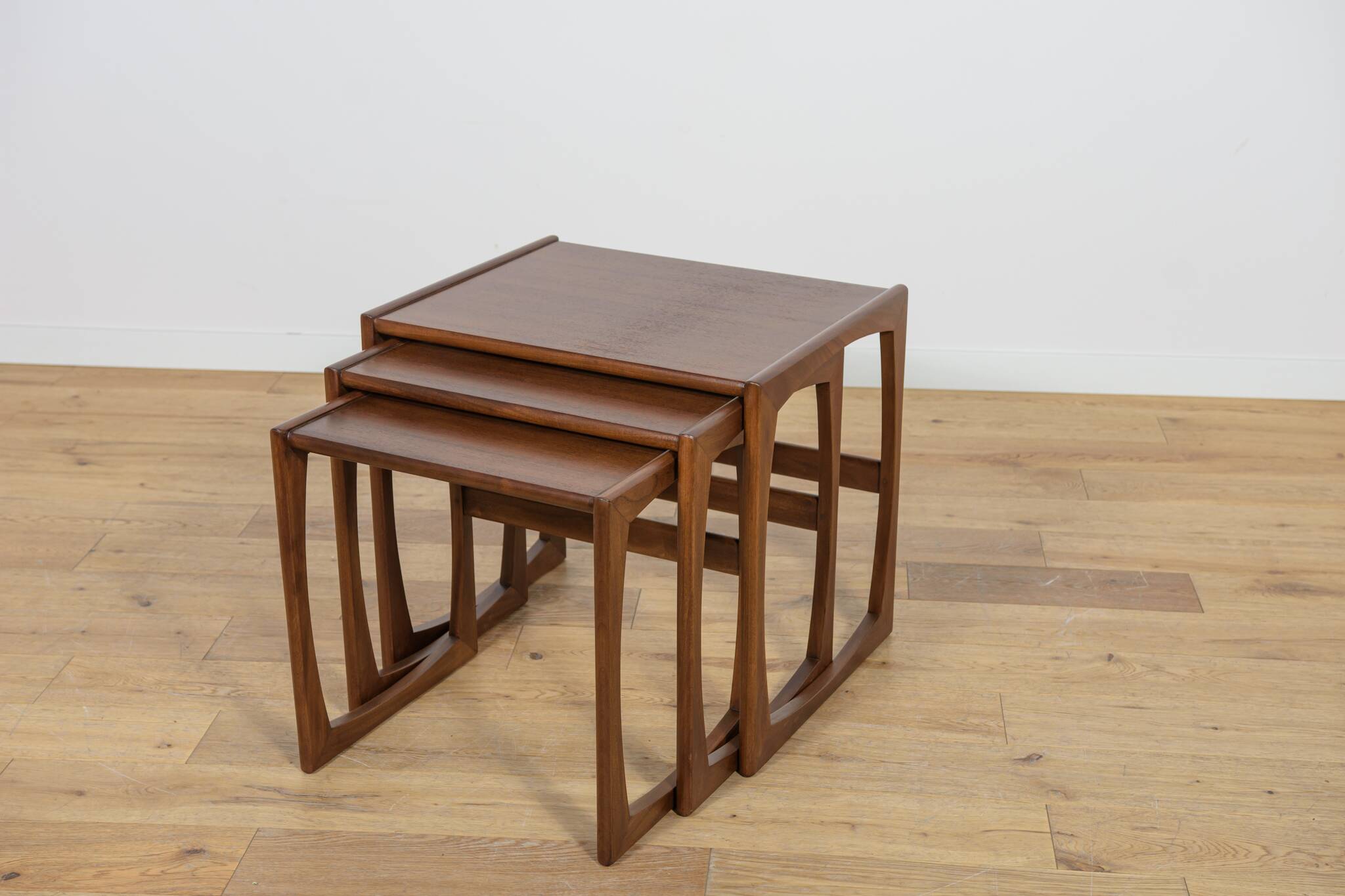 Mid-Century Teak Nesting Tables by R. Benett for G-Plan, United Knigdom, 1970s, Set of 3