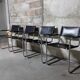 4 cantilever chairs edition Matteo Grassi