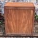 Commode vintage bois brut massif 1950