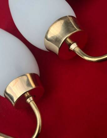 Pair of vintage wall lights