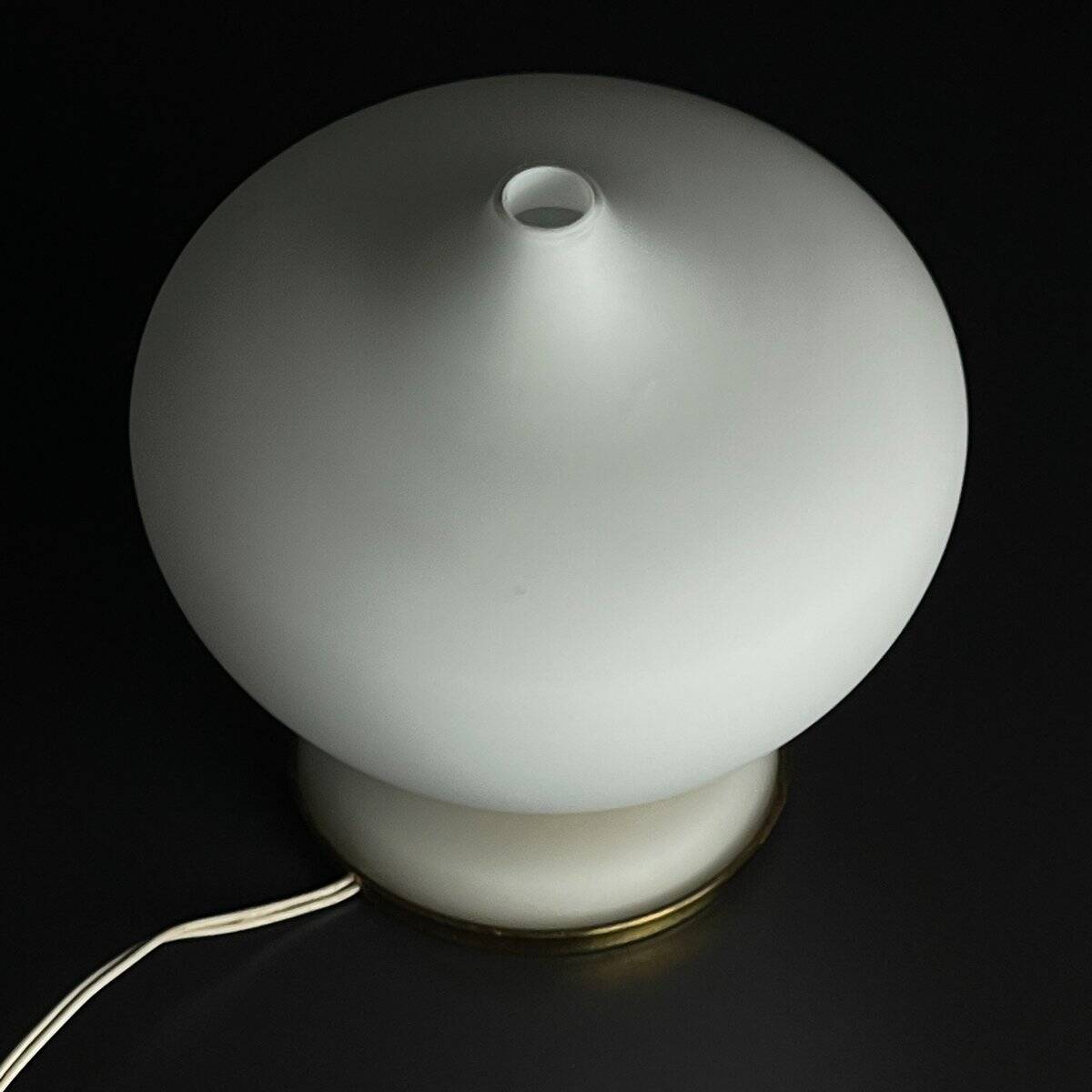 Vintage Murano table lamp by Stilnovo, Italy, 1950s.