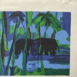 Lithograph by Marcel Mouly