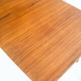 Dining table with two teak extensions. Scandinavian style. Vintage. France 1960s.