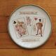 Iron earth dessert plate card game HB Choisy le Roi