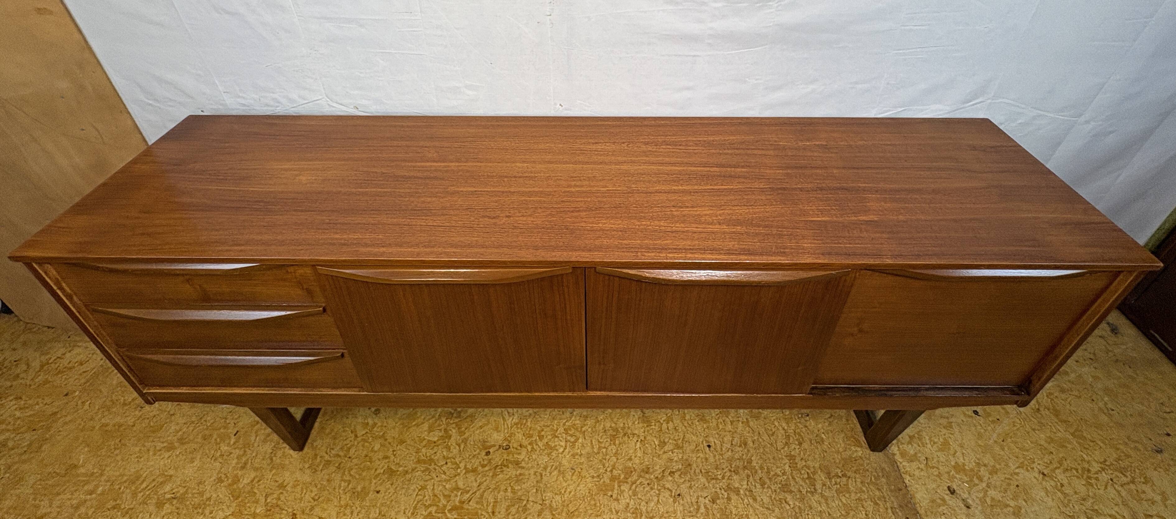 Stonehill Mid Century RetroTeak Sideboard British Design Icon ScandinavianD