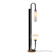 Lampadaire en verre de Murano moderne du milieu du siècle dernier par Carlo Nason pour Mazzega