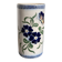 Old Stoneware Vase Ceramic Alsace Flowers Signed Paul Schmitter 1994 Unique