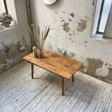Table basse art populaire Suisse 1900