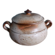 Stoneware tureen from Puisaye, signed Jean Pierre Prud’homme