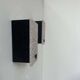 Pair of vintage wall lights, Perspex and black lacquered metal, France 1960