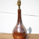 Lampe à poser grès vernissée, lampe de chevet, lampe d'appoint