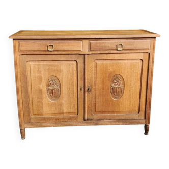 Art Deco oak sideboard