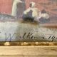 Ancient oriental landscape painting, signed' early 20th century