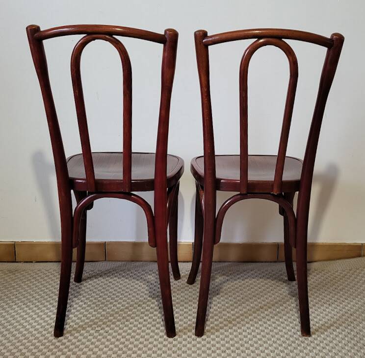 Lot de chaises bistrot Fischel