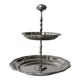 Servant display with two trays in stainless steel Jean Couzon