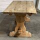 Rustic farmhouse table