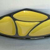 Ceramic cup with compartments