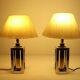 Stephane Davidts. Set of 2 table lamps by WKR, Hollywood Regency, Germany, 1980s.