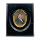 Miniature painted,  signature to identify nineteenth century man