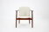 1960s Børge Mogensen Teak Armchair Model 165 Produced by Søborg Møbelfabrik, Denmark