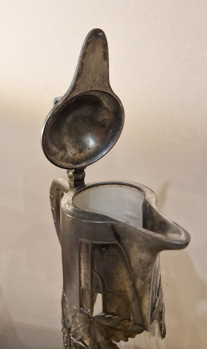 crystal carafe - Art Nouveau