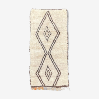 Carpet berbere beni ouarain 90x210 cm