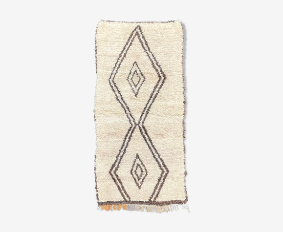 Tapis berbere beni ouarain 90x210 cm