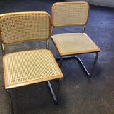 Set of four B32 chairs by Marcel Breuer