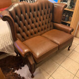 Chesterfield 2-seater Queen Anne sofa