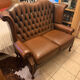 Chesterfield 2-seater Queen Anne sofa