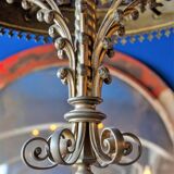 Large Antique Metal Chandelier
