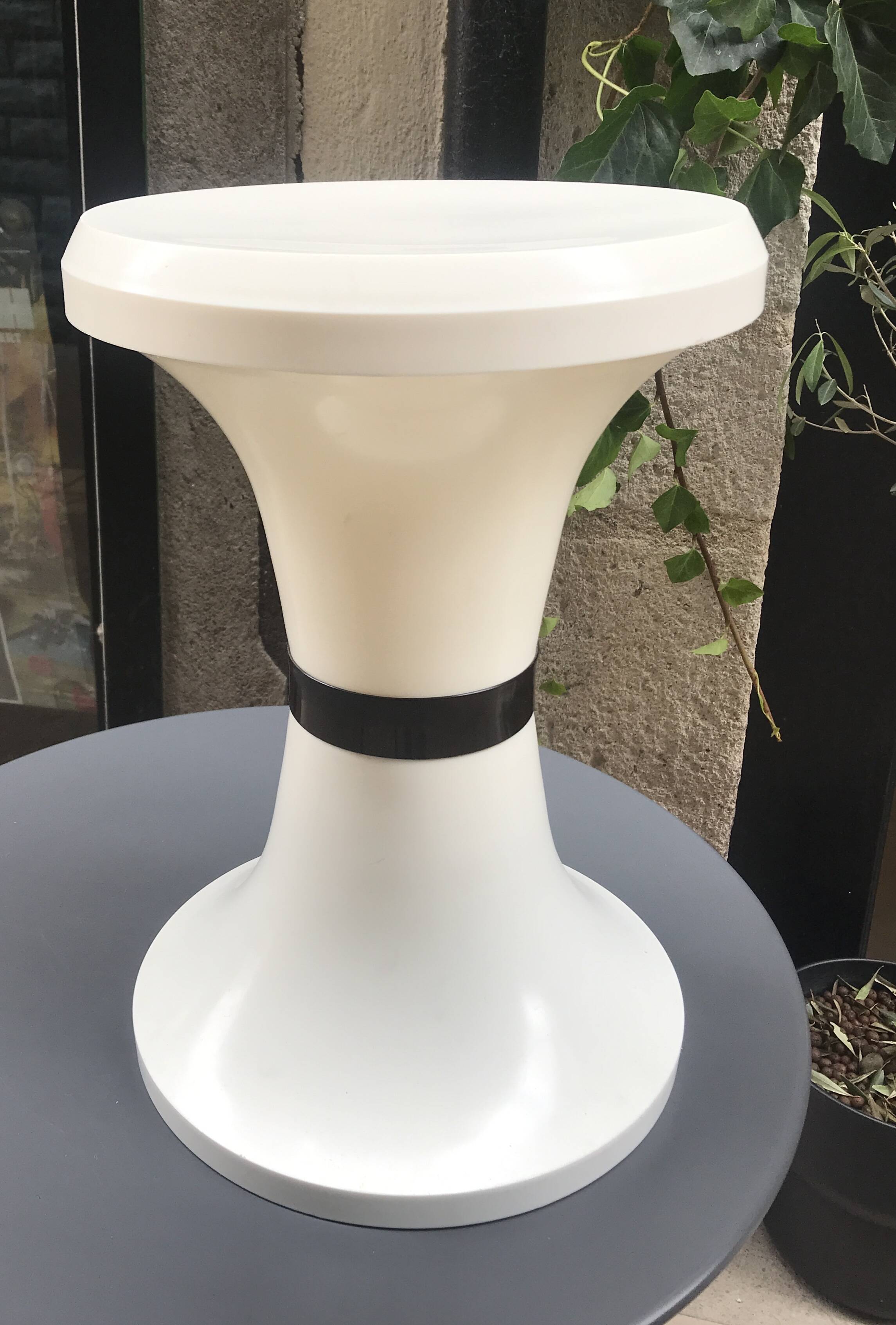 Vintage plastic stool