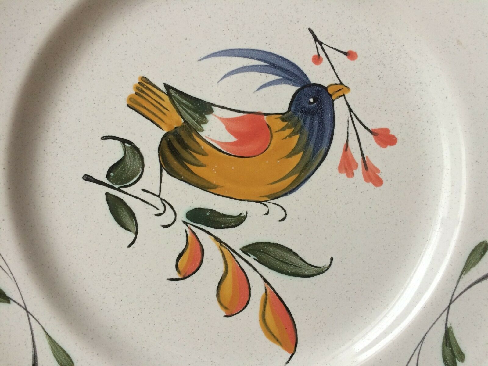 Assiette en faïence de Pornic