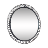 Vintage daisy mirror, 1950 27,5cm