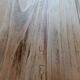 Antique wooden desk with a patinated base