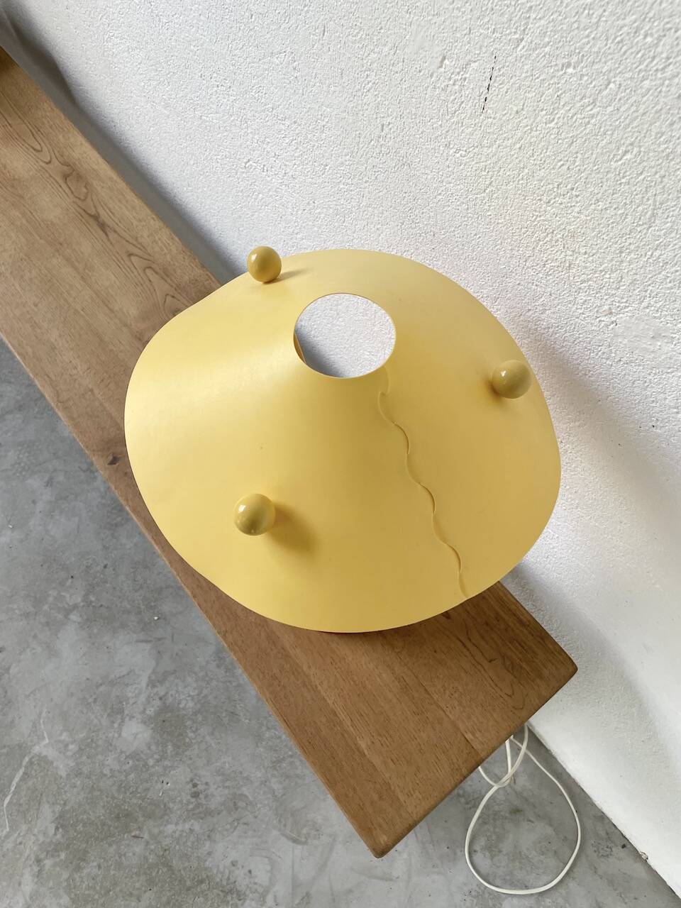 80s plastic children's desk lamp