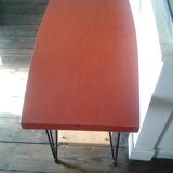 Console wood and iron 60s