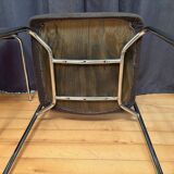 Set of four chairs, 1980s