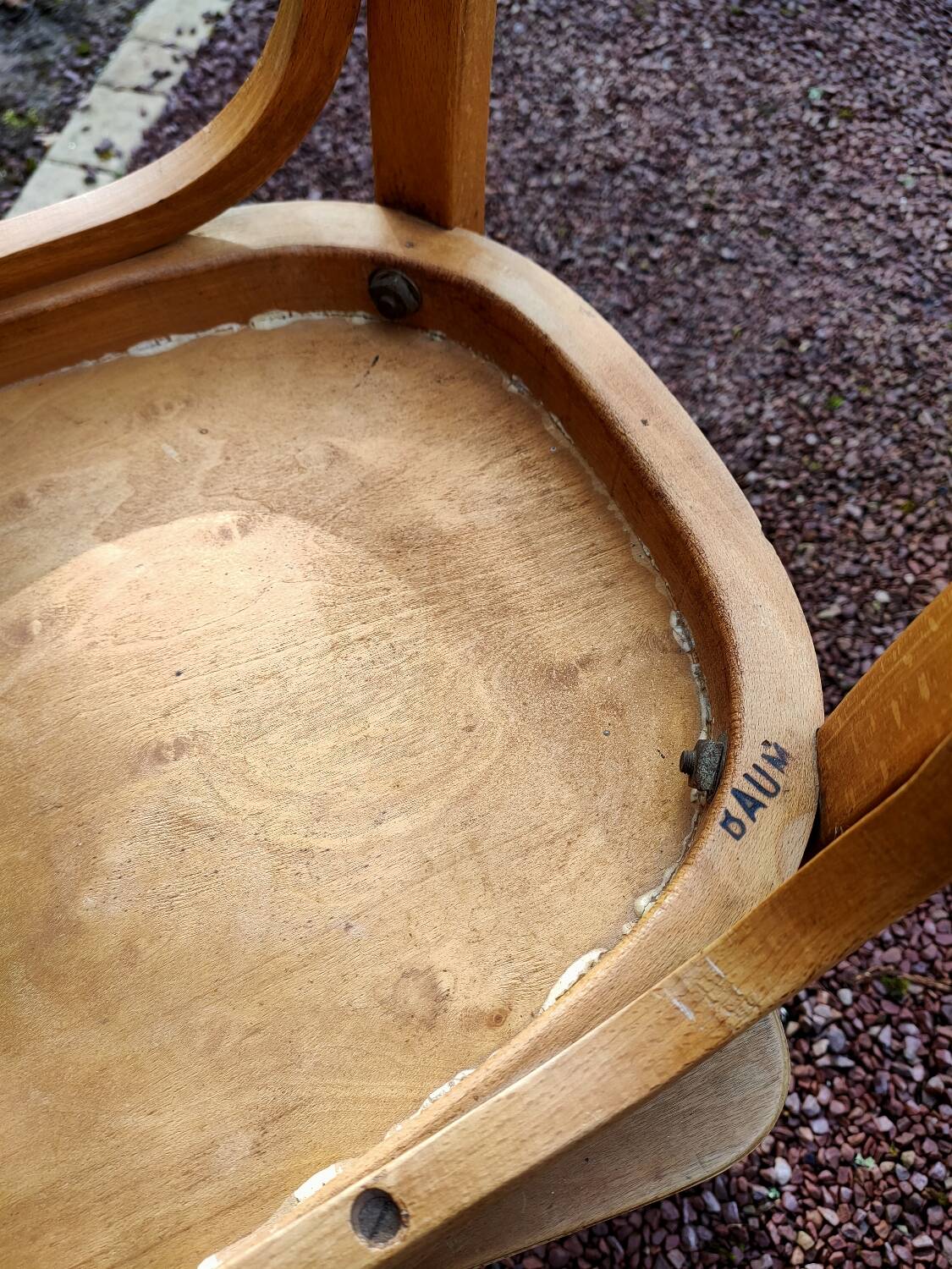 Paire de chaises bistrot Baumann