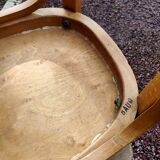 Pair of Baumann bistro chairs