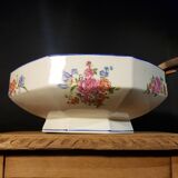 Old octagonal salad bowl