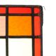 Colorful Amsterdam School Stained Glass Window – Art Deco