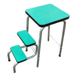 Escabeau tabouret formica ancien