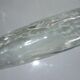 Vase obus en verre 46 cm
