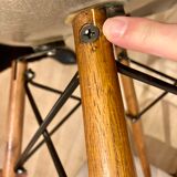 4 Eames DSW Fiberglass Chairs for Herman Miller