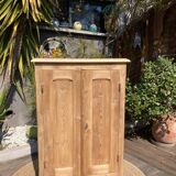 Parisian sideboard in solid thick pine / high