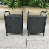 Pair of vintage bedside tables