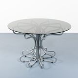 Sculptural Italian design table from the 1970s